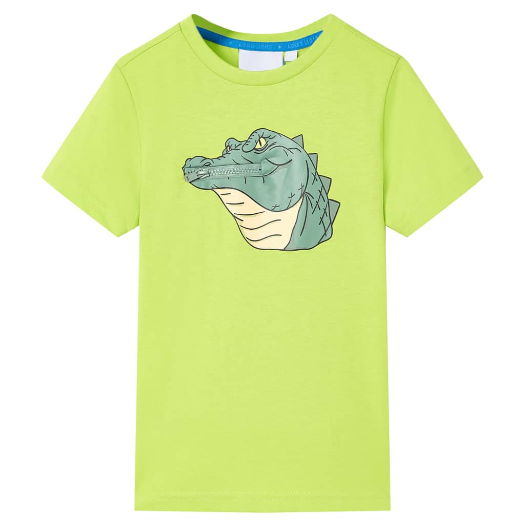 Tricou pentru copii, lime, 140