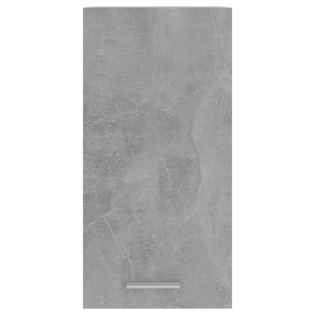 vidaXL Dulap suspendat, gri beton, 29,5 x 31 x 60 cm, lemn prelucrat