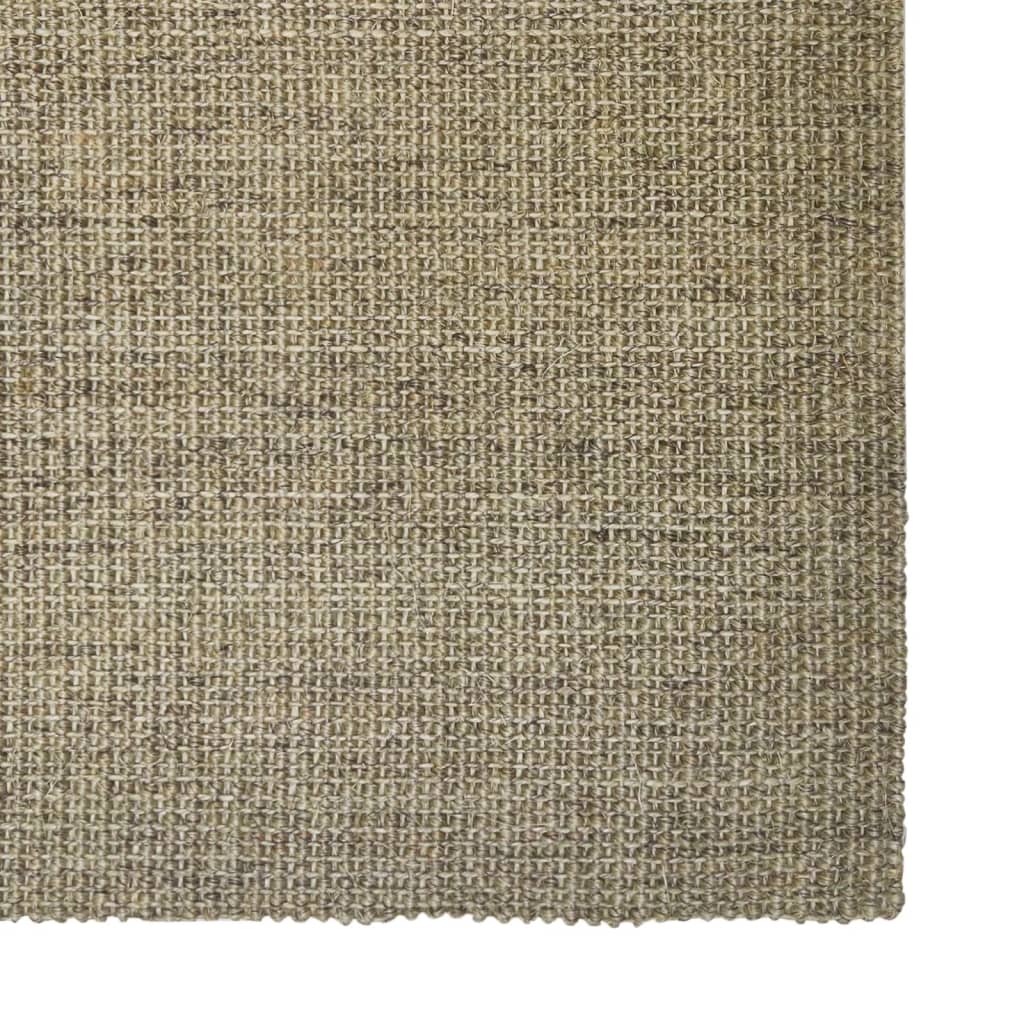 vidaXL Covor din sisal pentru stâlp de zgâriat, gri taupe, 80x300 cm