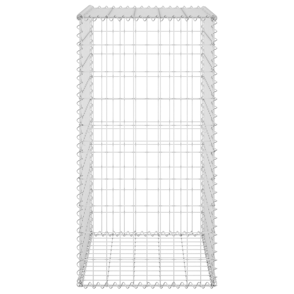 vidaXL Perete gabion cu capace, 60 x 50 x 100 cm, oțel galvanizat