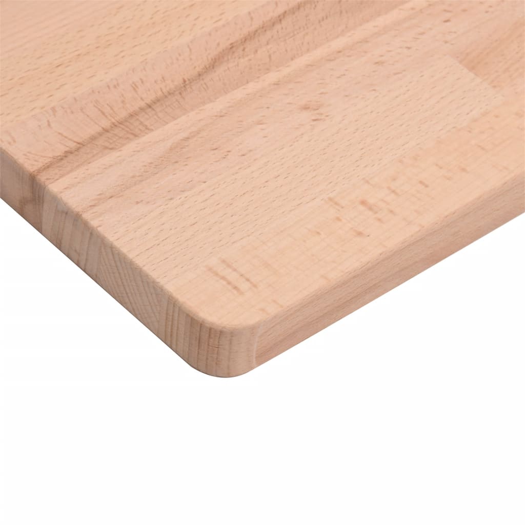 vidaXL Blat de masă pătrat, 40x40x1,5 cm, lemn masiv de fag