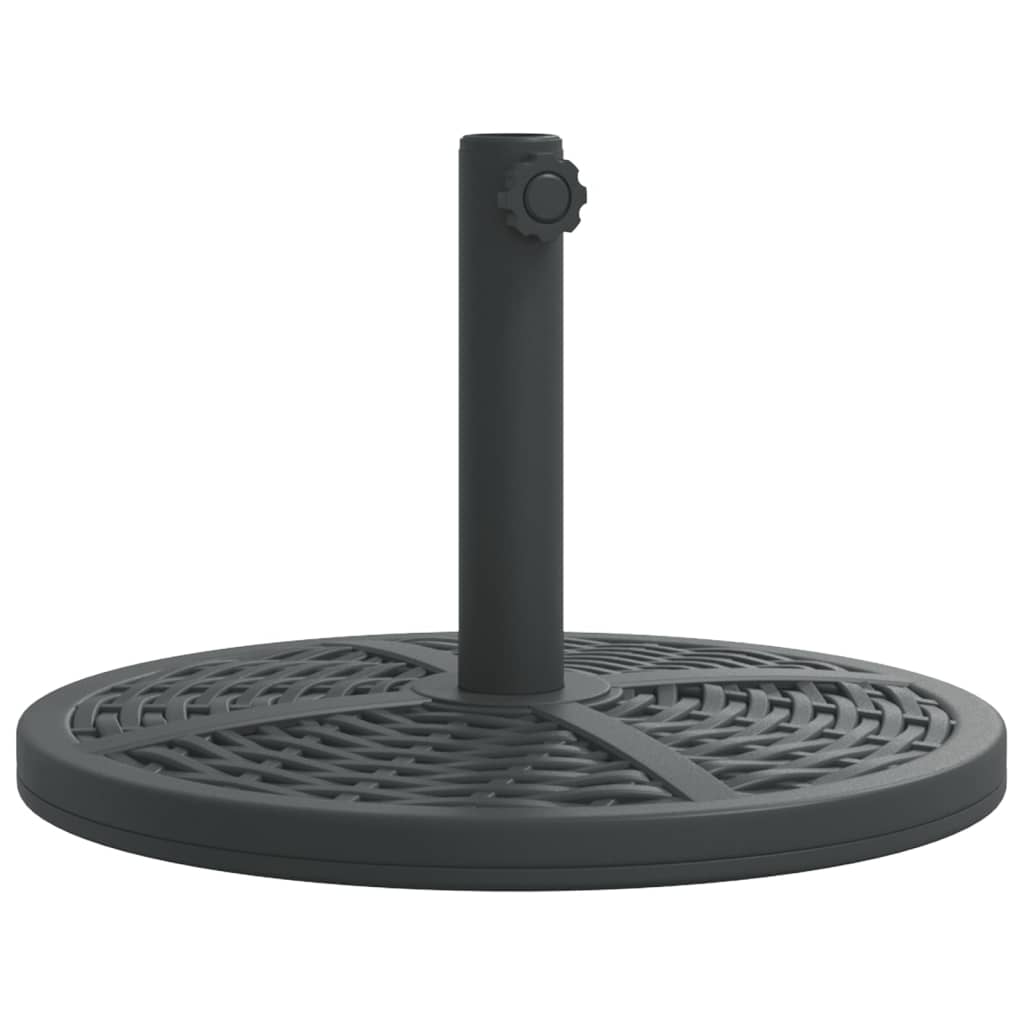 vidaXL Suport umbrelă pentru stâlpi Ø38 / 48 mm, 12 kg, rotund