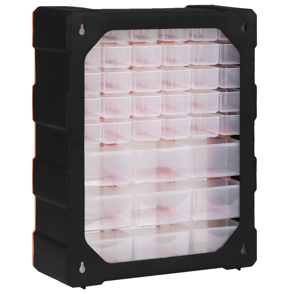 vidaXL Organizator cu 39 de sertare, 38 x 16 x 47 cm