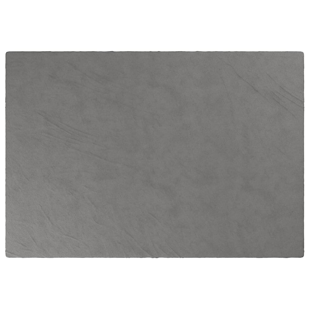 vidaXL Pătură grea cu husă, gri, 137x200 cm, 10 kg, material textil